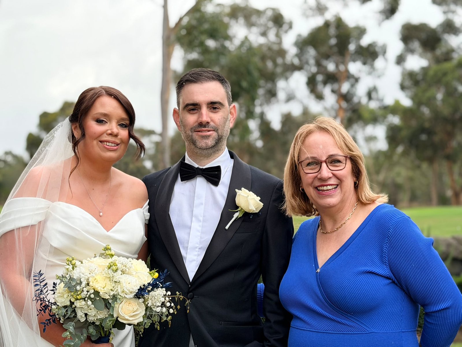 Marriage celebrant Bacchus Marsh wedding ceremony outdoor garden setting